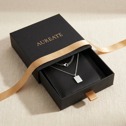 Rectangle Pendant Necklace