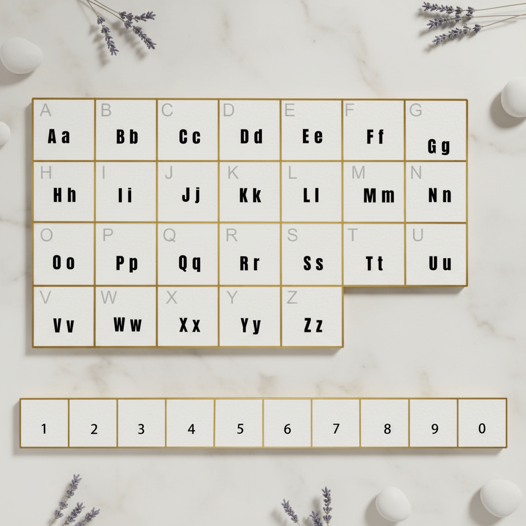 Block Name Necklace with Cuban Chain customizable alphabet and numbers display for personalized jewelry.