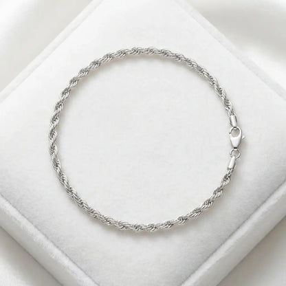 2mm Singapore Twist Chain silver packshot