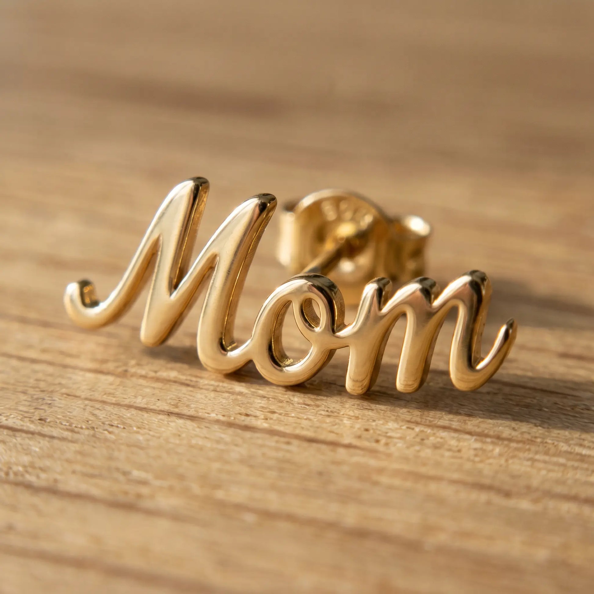 Initial Letter Stud Earrings AUREATE Earrings  